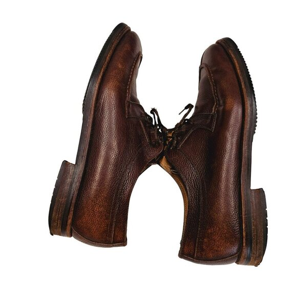 To Boot New York Adam Derrick Men's Brown Leather Lace-Up‎ Dress Shoes Size 10 - Picture 8 of 16
